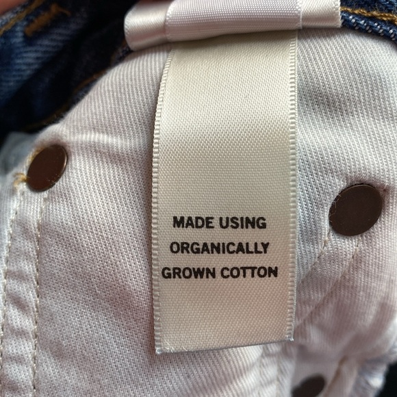 Agolde Dee Ultra High Rise Denim Distressed Blue Jean Shorts size 23 - Picture 15 of 16